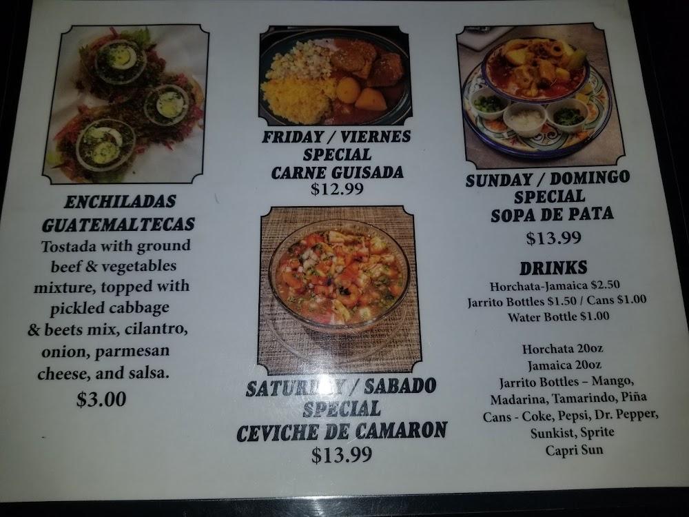El Buen Sabor Menu image 4